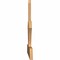 Ekena Millwork Richland Smooth Timber Gable Bracket, Western Red Cedar, 96"W x 32"H x 1 1/2"D x 5 1/2"F, 8/12 Pitch GBW096X32X0206RIC00SWR - alternate 3